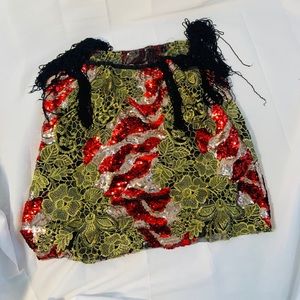 AFRICAN PRINT LACE Women top